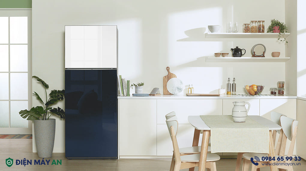 Tủ Lạnh Samsung Inverter 460 Lít Bespoke RT47CB66868ASV